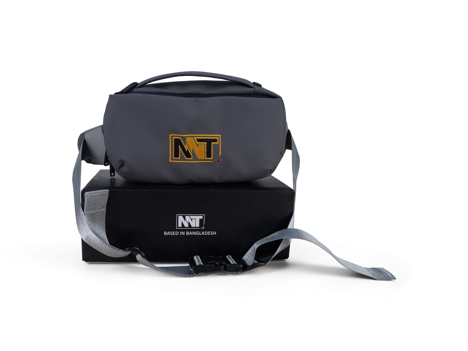 NNT Crossbody Bag | 100% Waterproof | Black