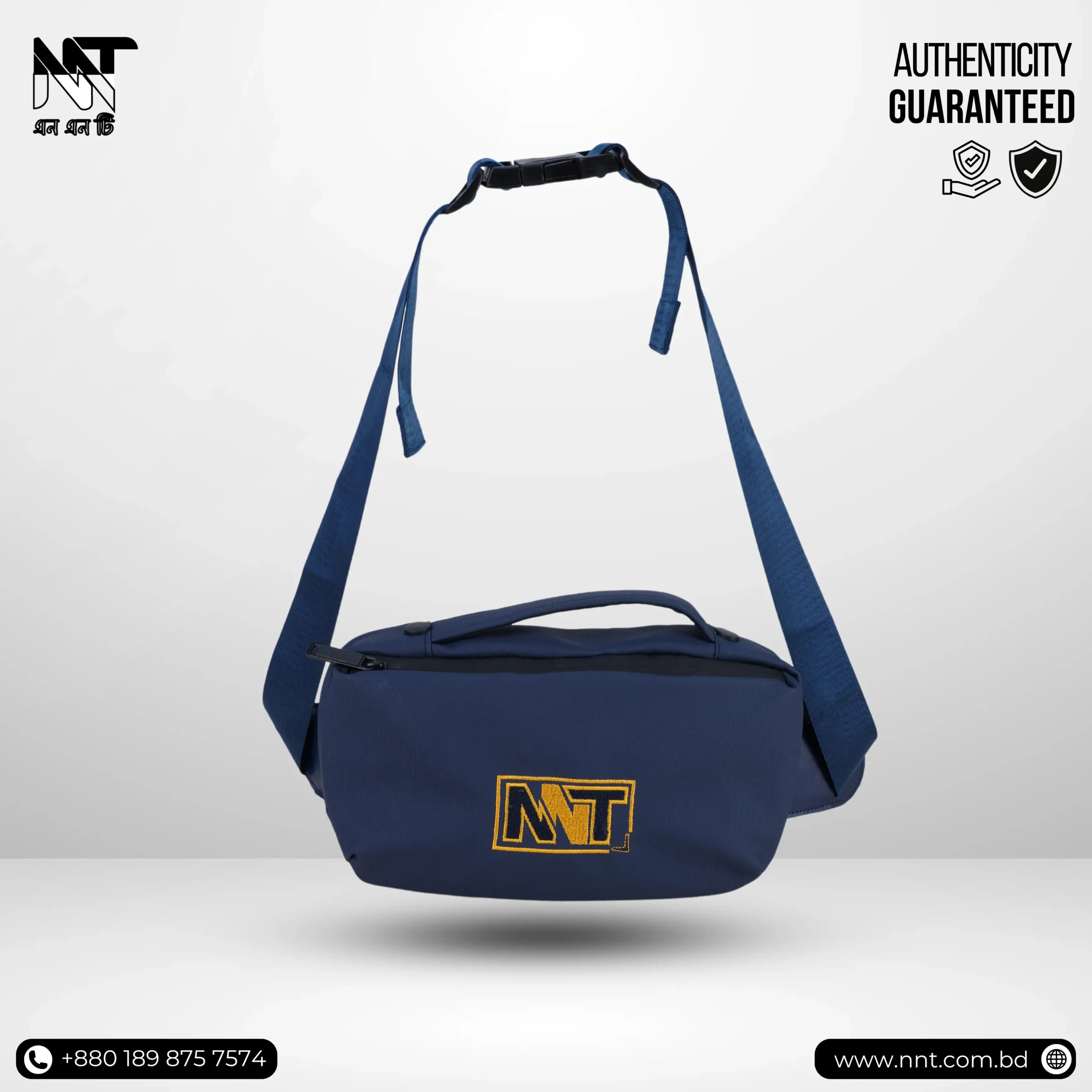 NNT Crossbody Bag | 100% Waterproof | Blue
